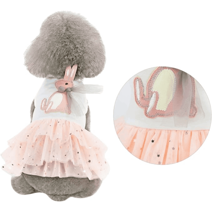 Butterfly Charm Princess Costume Darling Doggies Adorable Attire Spring Pet's Clothing