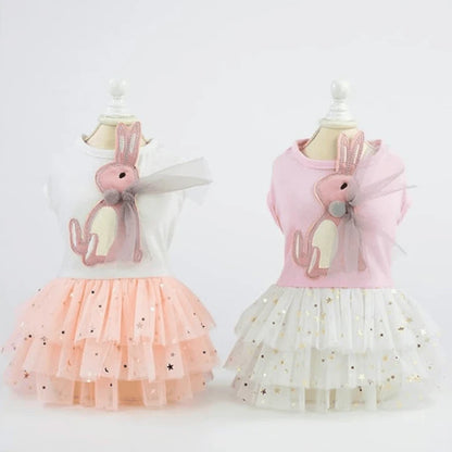 Butterfly Charm Princess Costume Darling Doggies Adorable Attire Spring Pet's Clothing