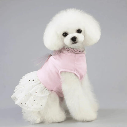 Butterfly Charm Princess Costume Darling Doggies Adorable Attire Spring Pet's Clothing