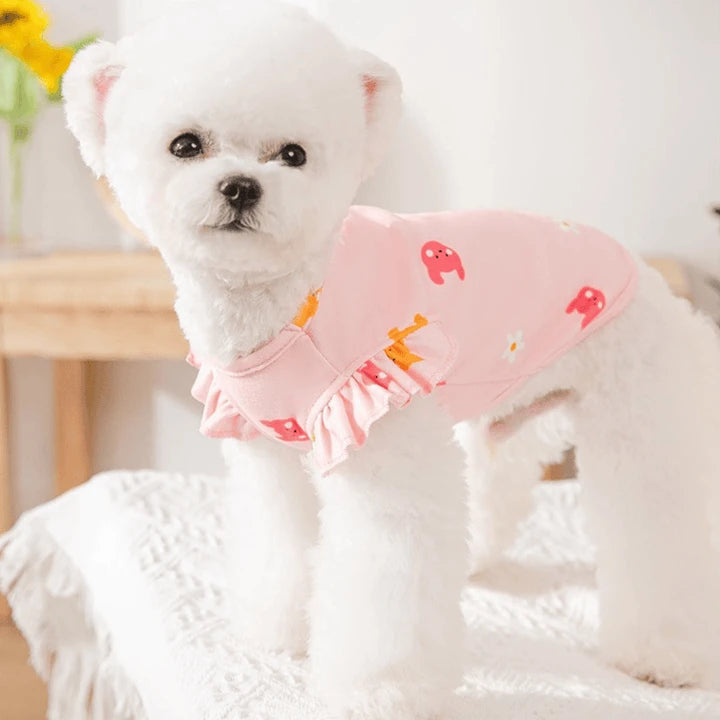 Cute Chic T-Shirt Designs Your Beloved Companion Style Enchanting Spring Pet's Clothing