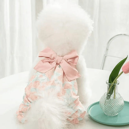 Elevate Your Furry Friend Chic Canine Couture Jumpsuits Fashionable Summer Pet's Clothing