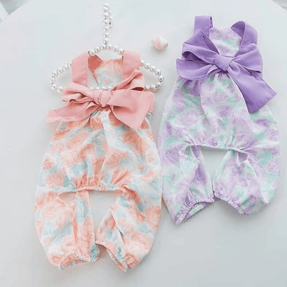 Elevate Your Furry Friend Chic Canine Couture Jumpsuits Fashionable Summer Pet's Clothing