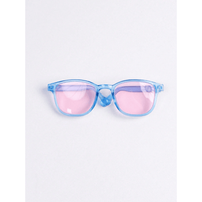 Pet Eyeglasses Decor – Blue Square-Round Frame for Dogs