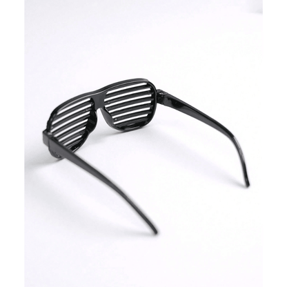 Pet Square Hollow Gradient Sunglasses – Black Eyewear for Dogs