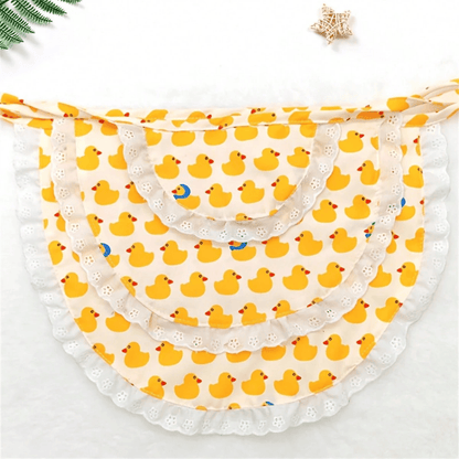 Pet Bandana Bib Scarf – Animal & Fruit Print for Dogs and Cats