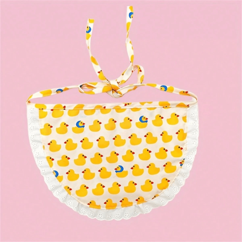 Pet Bandana Bib Scarf – Animal & Fruit Print for Dogs and Cats