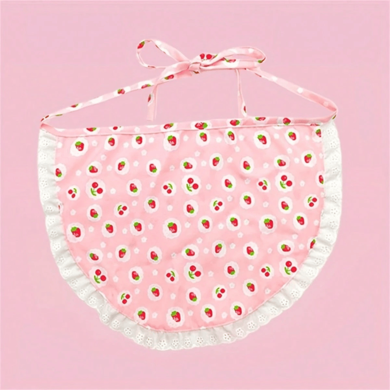 Pet Bandana Bib Scarf – Animal & Fruit Print for Dogs and Cats