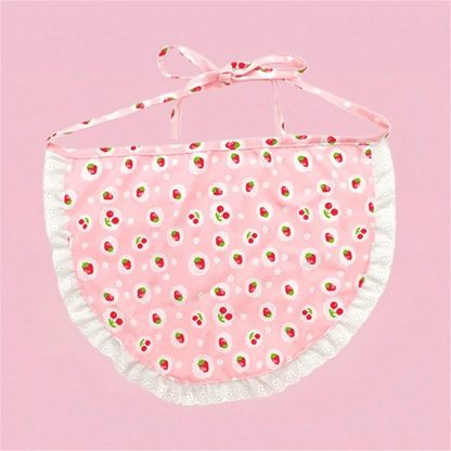 Pet Bandana Bib Scarf – Animal & Fruit Print for Dogs and Cats