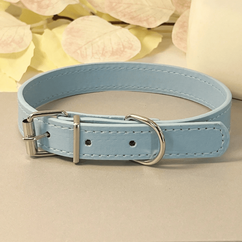 Punk Style PU Leather Dog Collar – Adjustable Multi-Color Pet Collar