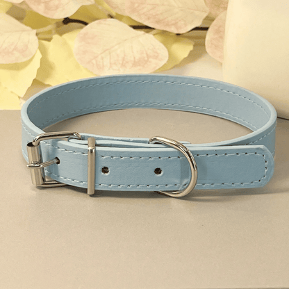 Punk Style PU Leather Dog Collar – Adjustable Multi-Color Pet Collar