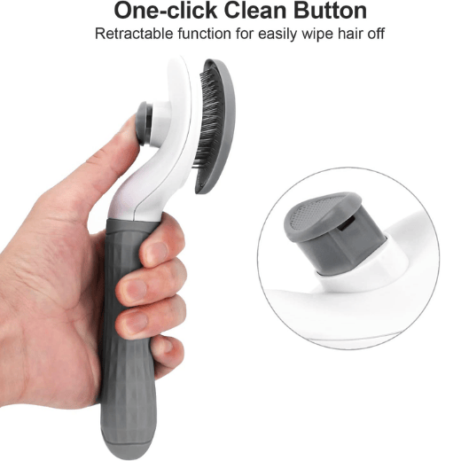 Self-Cleaning Slicker Brush for Dogs & Cats