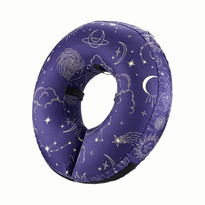 Inflatable Dog Cone Collar Alternative for Dogs & Cats - Constellation