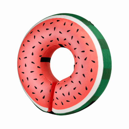 Inflatable Dog Cone Collar Alternative for Dogs & Cats - Watermelon